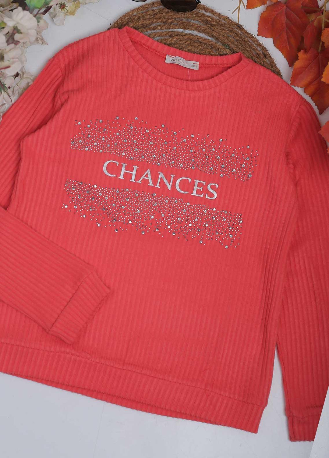 Sanaulla Exclusive Range Mix Casual Tops for Girls -  4552 Orange