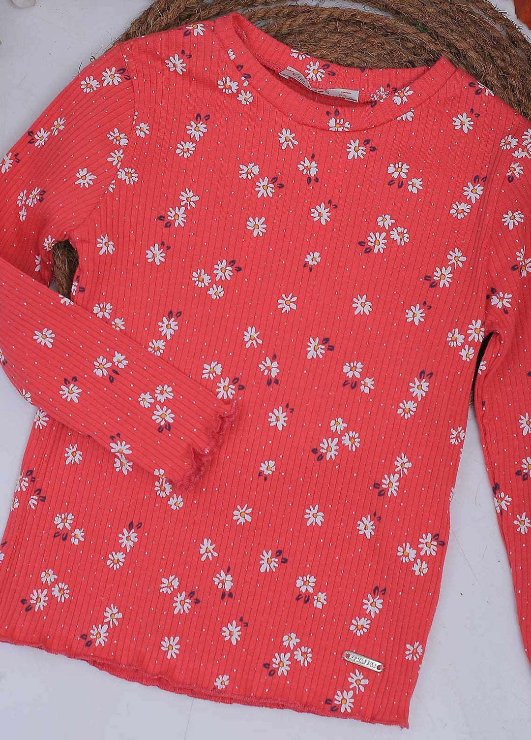 Sanaulla Exclusive Range Mix Casual Girls Tops -  4586 Pink