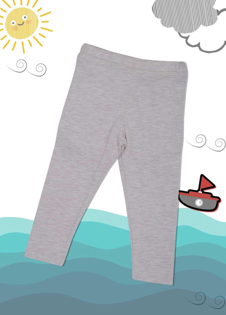Sanaulla Exclusive Range Cotton Casual Girls Tight -  5262 Fawn