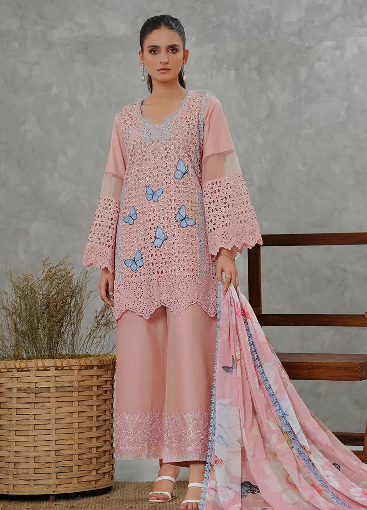 Grape Drape Pret Embroidered Lawn 3 Piece Dream Weaver
