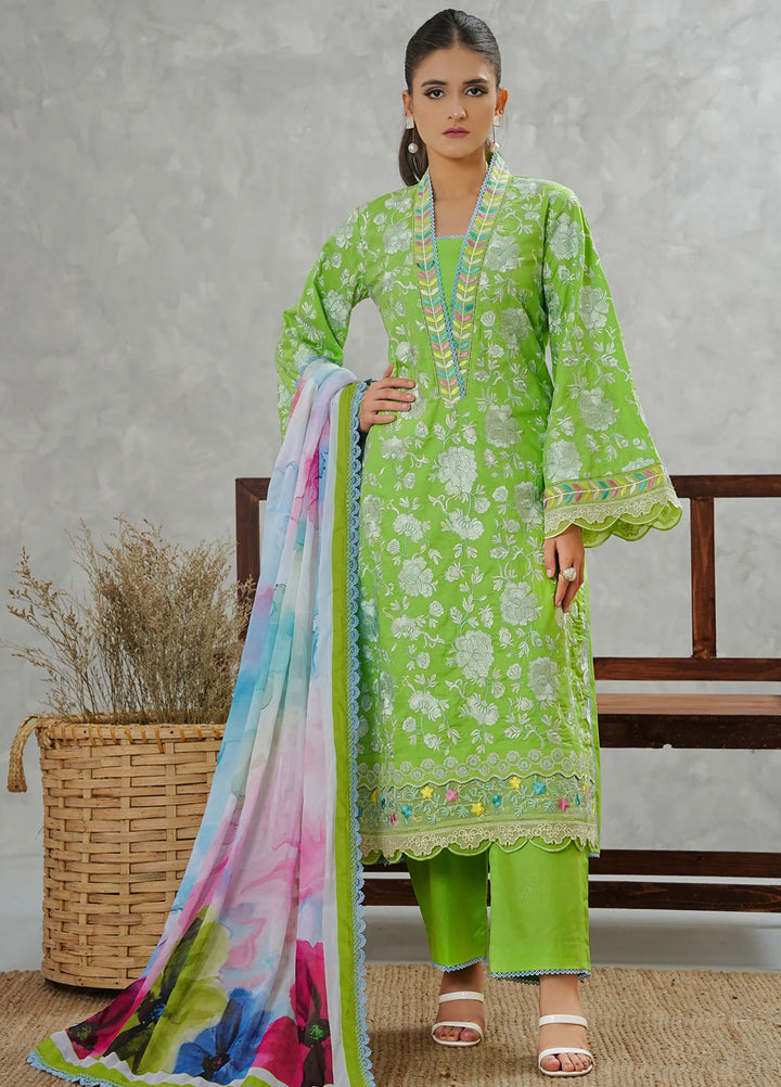 Grape Drape Pret Embroidered Lawn 3 Piece Spring Serenade