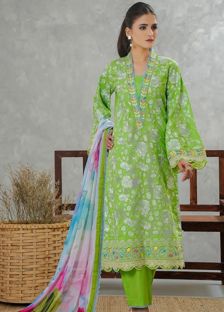 Grape Drape Pret Embroidered Lawn 3 Piece Spring Serenade