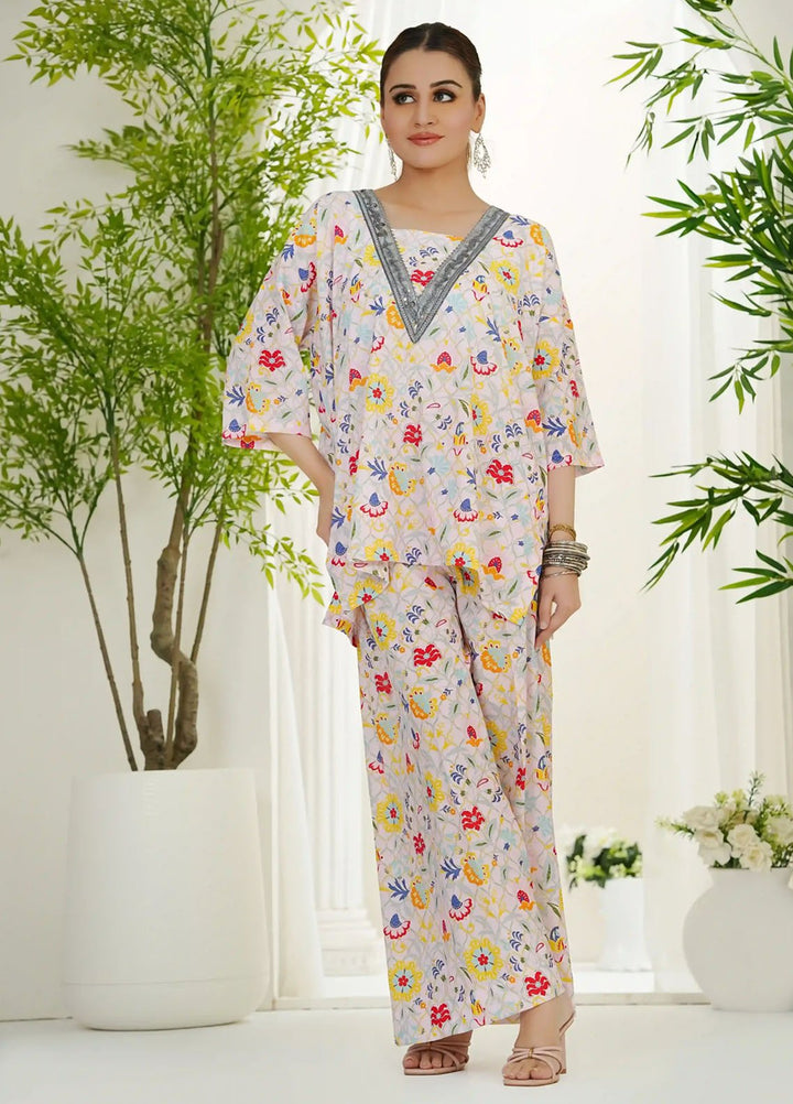 Grape Drape Pret Printed Swiss Lawn 2 Piece Suit Blossom Breeze
