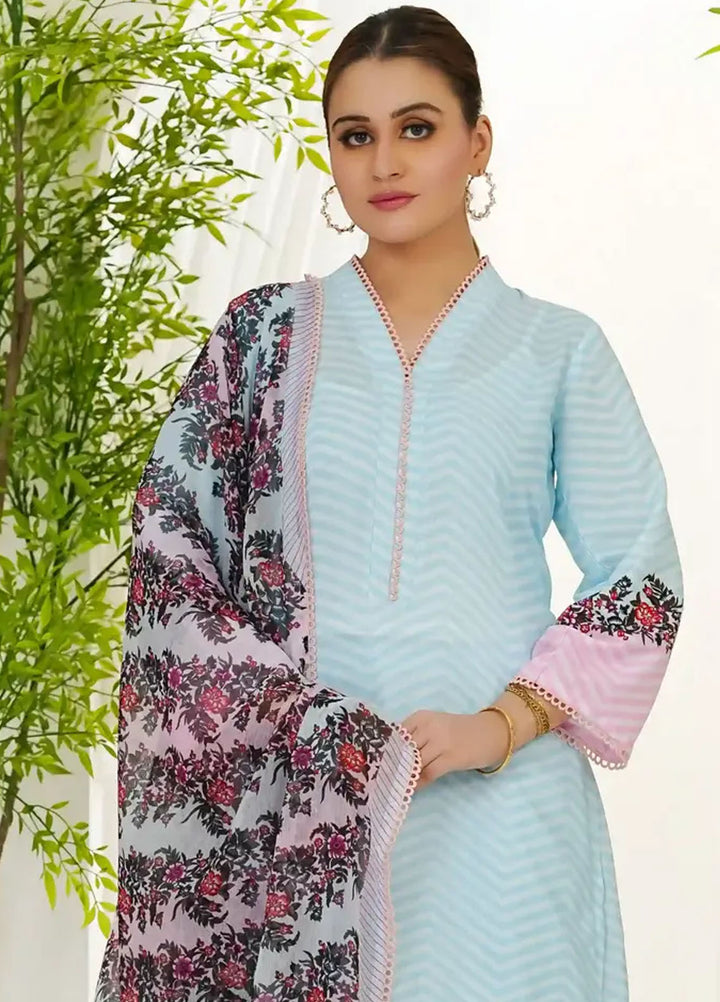 Grape Drape Pret Printed Swiss Lawn 3 Piece Suit Blush Whisper