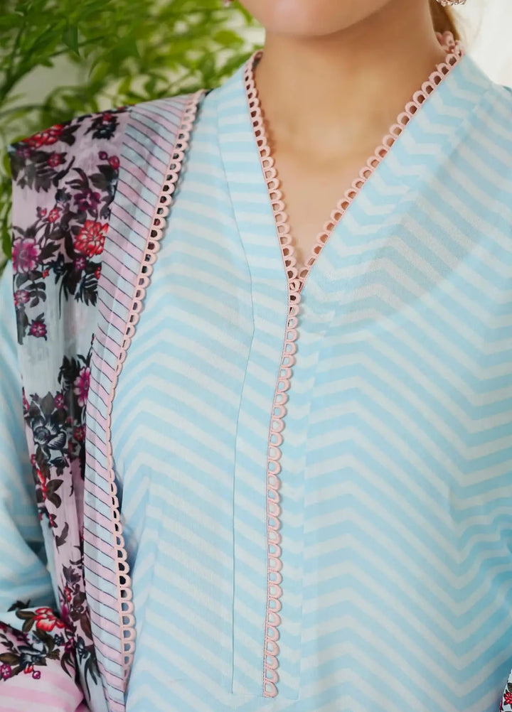 Grape Drape Pret Printed Swiss Lawn 3 Piece Suit Blush Whisper