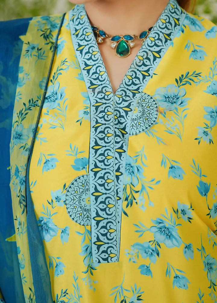 Grape Drape Pret Printed Swiss Lawn 3 Piece Suit Sunny Meadow