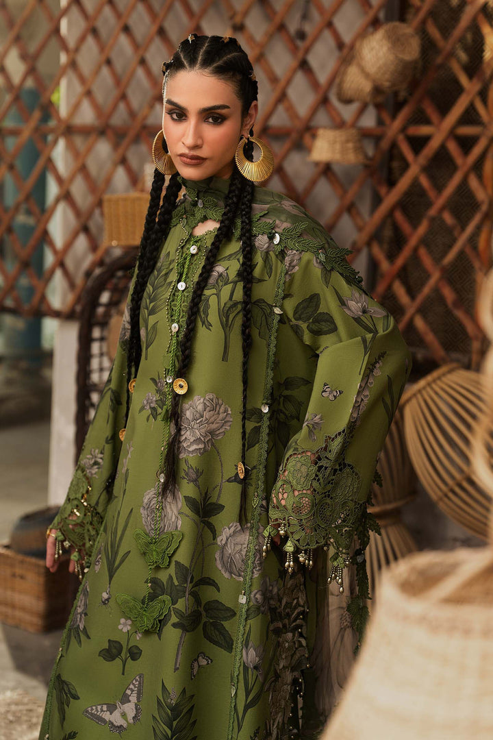 M Prints by Maria B Unstitched Printed Cambric 3 Piece Suit MB26UPC 9B - Casual Collection