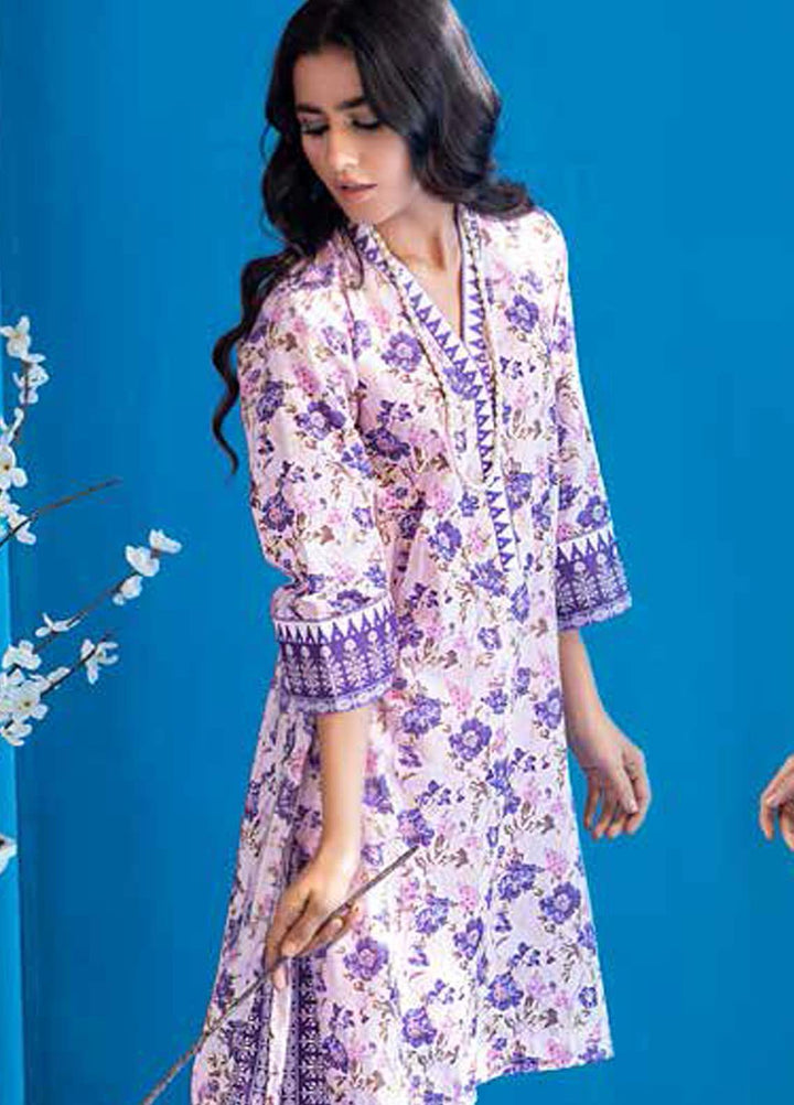 Gul Ahmed Printed Lawn  Unstitched Kurties GA21BG SL-948 A - Summer Collection