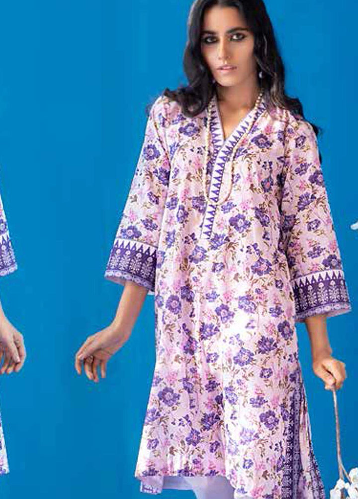 Gul Ahmed Printed Lawn  Unstitched Kurties GA21BG SL-948 A - Summer Collection