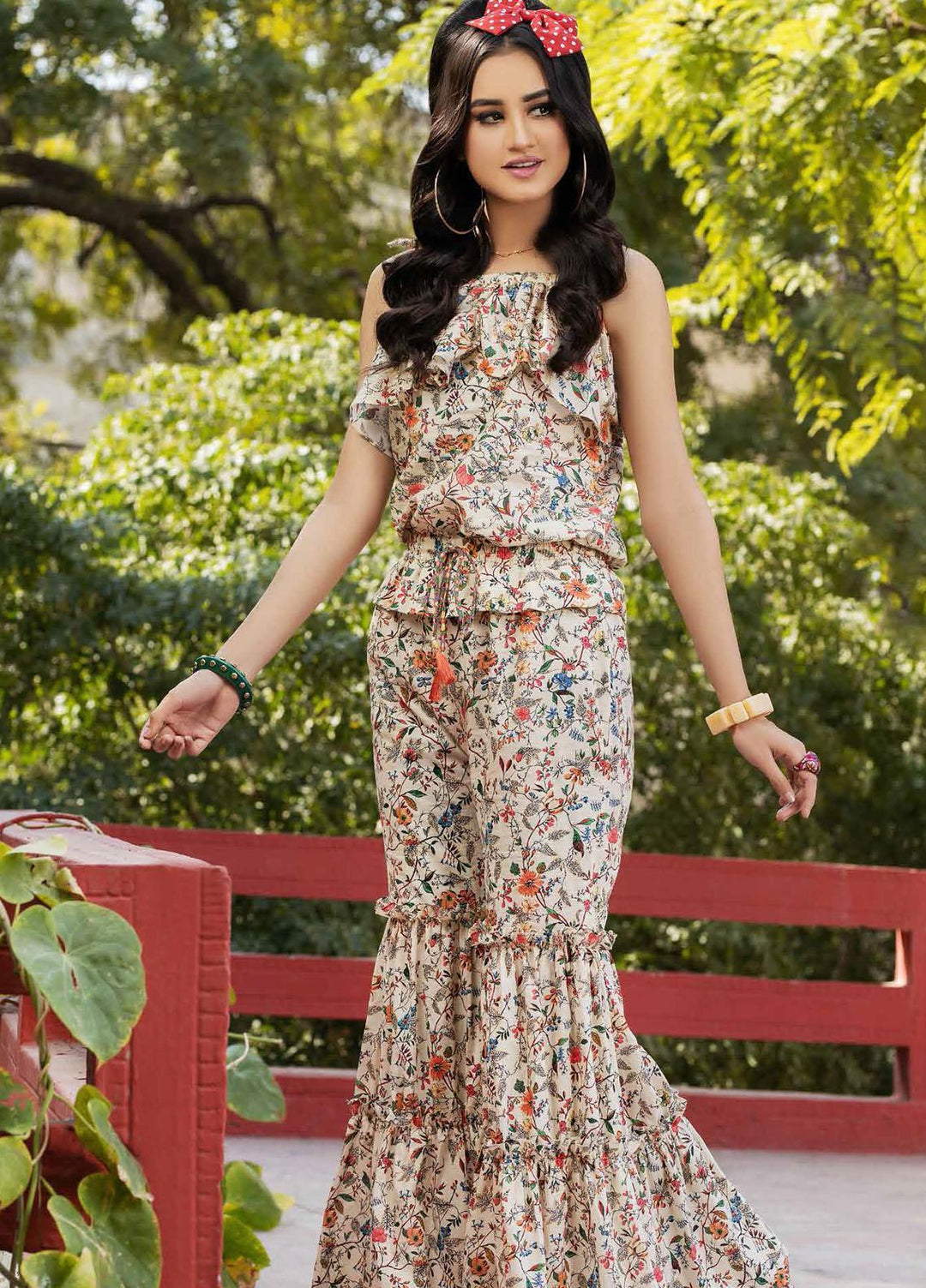 Gul Ahmed Printed Lawn  Unstitched Kurties GA22BG SL-22005 - Single Print Collection