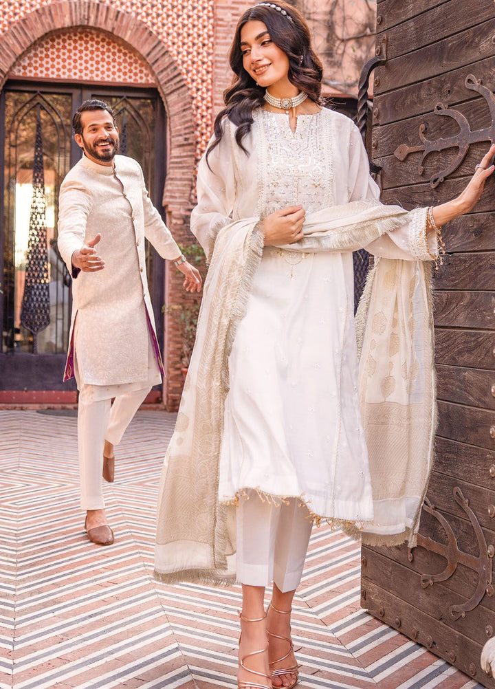 Gul Ahmed Embroidered Cotton Suits Unstitched 3 Piece GA24LF FE-42060 - Festive Collection