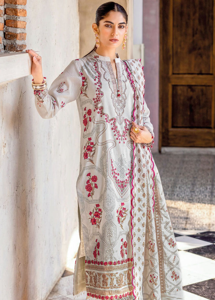 Gul Ahmed Embroidered Cotton Suits Unstitched 3 Piece GA24LF FE-42064 - Festive Collection
