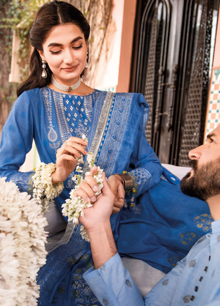 Gul Ahmed Embroidered Jacquard Suits Unstitched 3 Piece GA24LF FE-42050 - Festive Collection