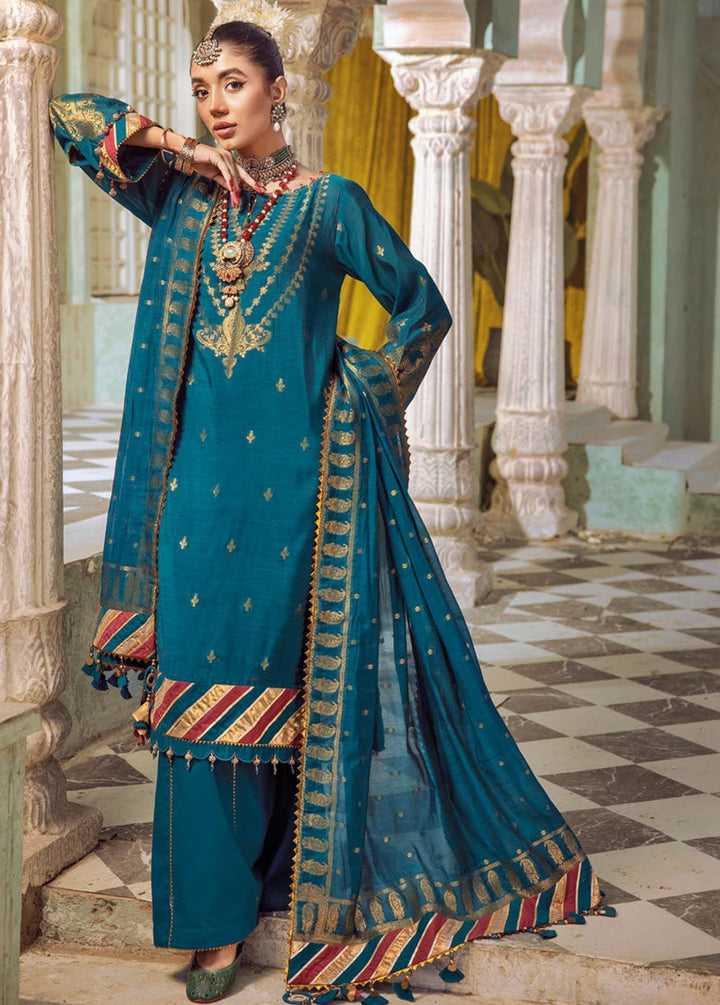 Gul Ahmed Embroidered Jacquard Suits Unstitched 3 Piece GA24PS JD 32032 - Summer Collection