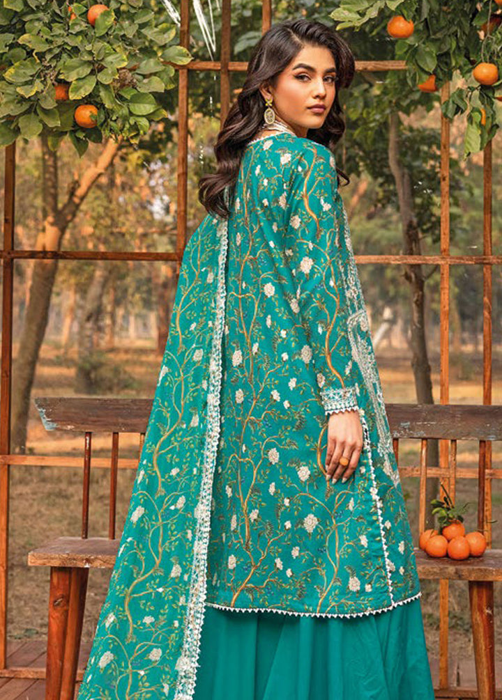 Gul Ahmed Embroidered Lawn Suits Unstitched 3 Piece GA24PS BCT 42004 - Summer Collection