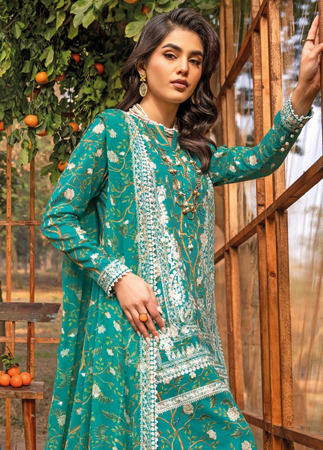 Gul Ahmed Embroidered Lawn Suits Unstitched 3 Piece GA24PS BCT 42004 ...