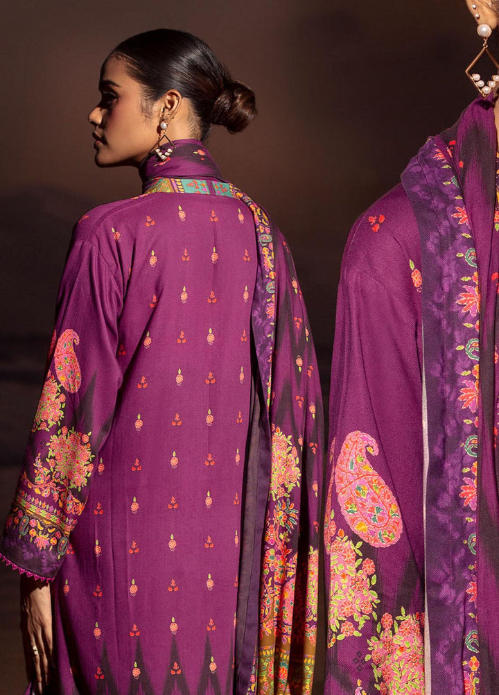 Gul Ahmed Printed Linen Suits Unstitched 3 Piece GA23LLW CV 32006 - Winter Collection