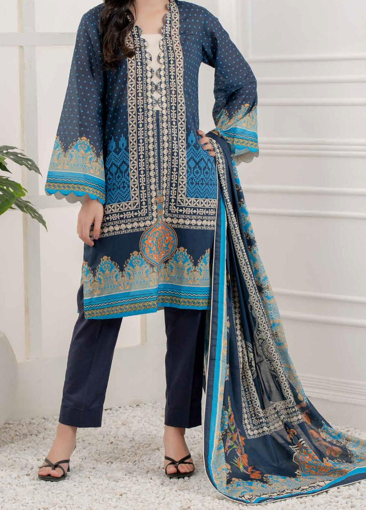 Malmal By Gul Ahmed Printed Lawn Suits Unstitched 3 Piece GA21ML CLP-109A - Summer Collection