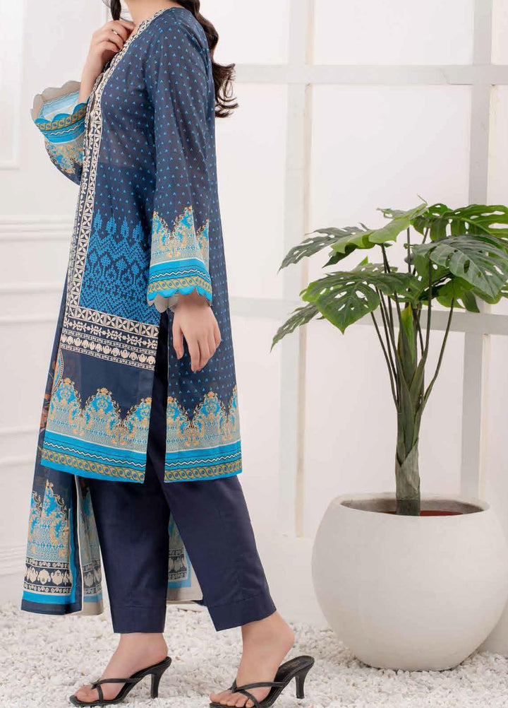 Malmal By Gul Ahmed Printed Lawn Suits Unstitched 3 Piece GA21ML CLP-109A - Summer Collection