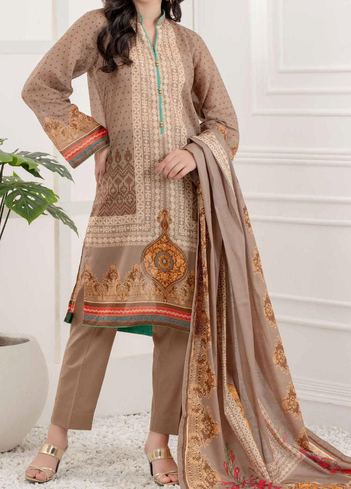 Malmal By Gul Ahmed Printed Lawn Suits Unstitched 3 Piece GA21ML CLP-109B - Summer Collection