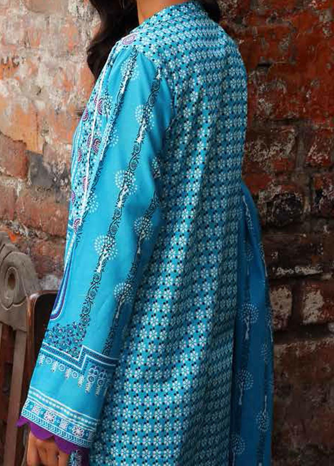 Organic By Gul Ahmed Printed Lawn Suits Unstitched 3 Piece GA21O CL1284A - Summer Collection