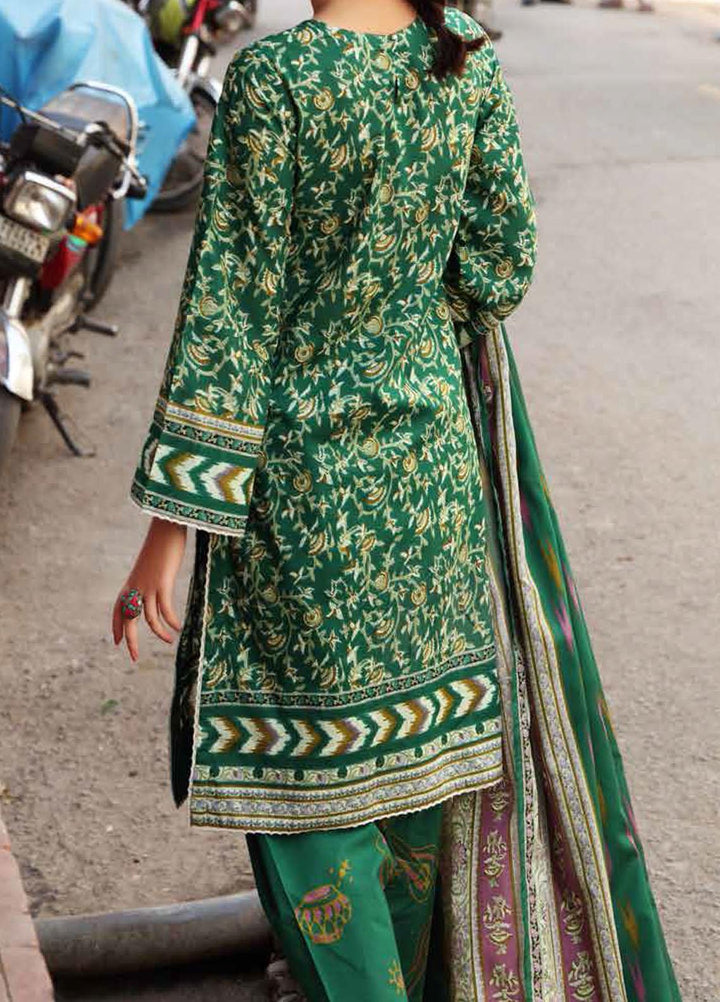 Organic By Gul Ahmed Printed Lawn Suits Unstitched 3 Piece GA21O CL1330B - Summer Collection