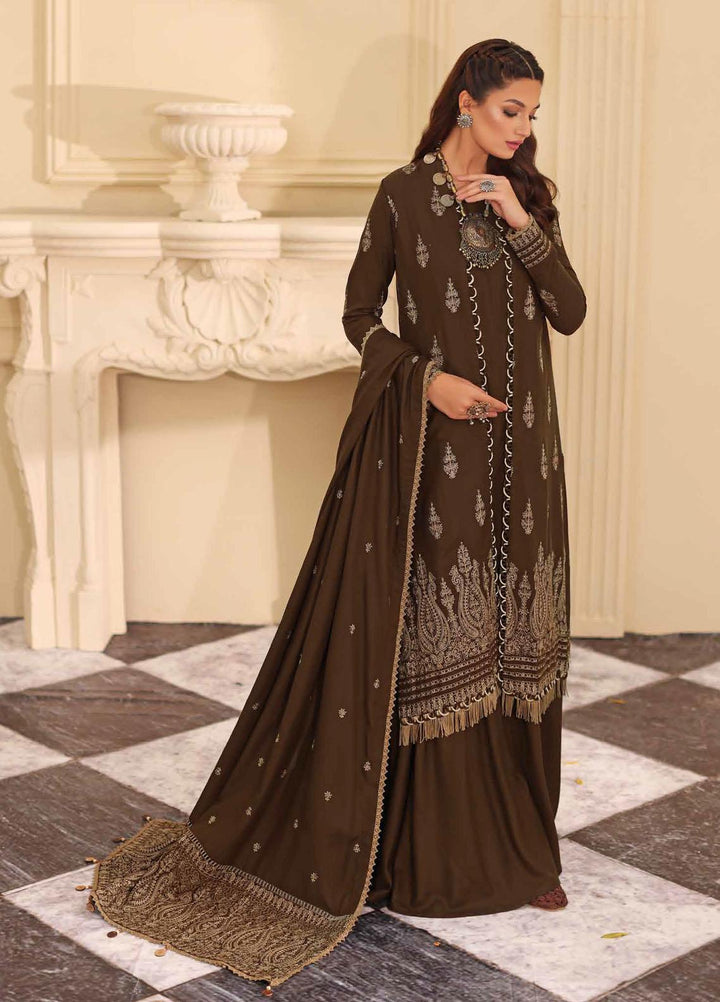 Gul Ahmed Embroidered  Suits Unstitched 3 Piece GA22WL AP-22002 - Winter Collection
