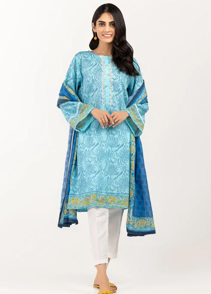 Gul Ahmed Pret Casual Cambric 2 Piece GA21P WGK-CMS-DP-477