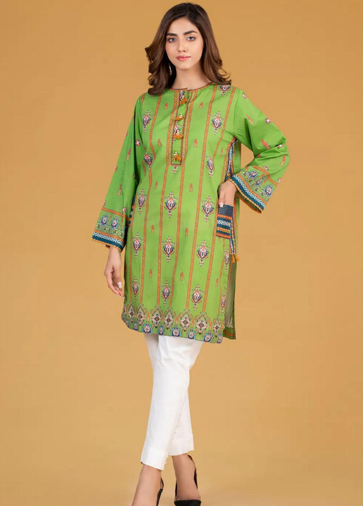 Gul Ahmed Pret Printed Cambric Shirt GA21P WGK-LWS-DP-116
