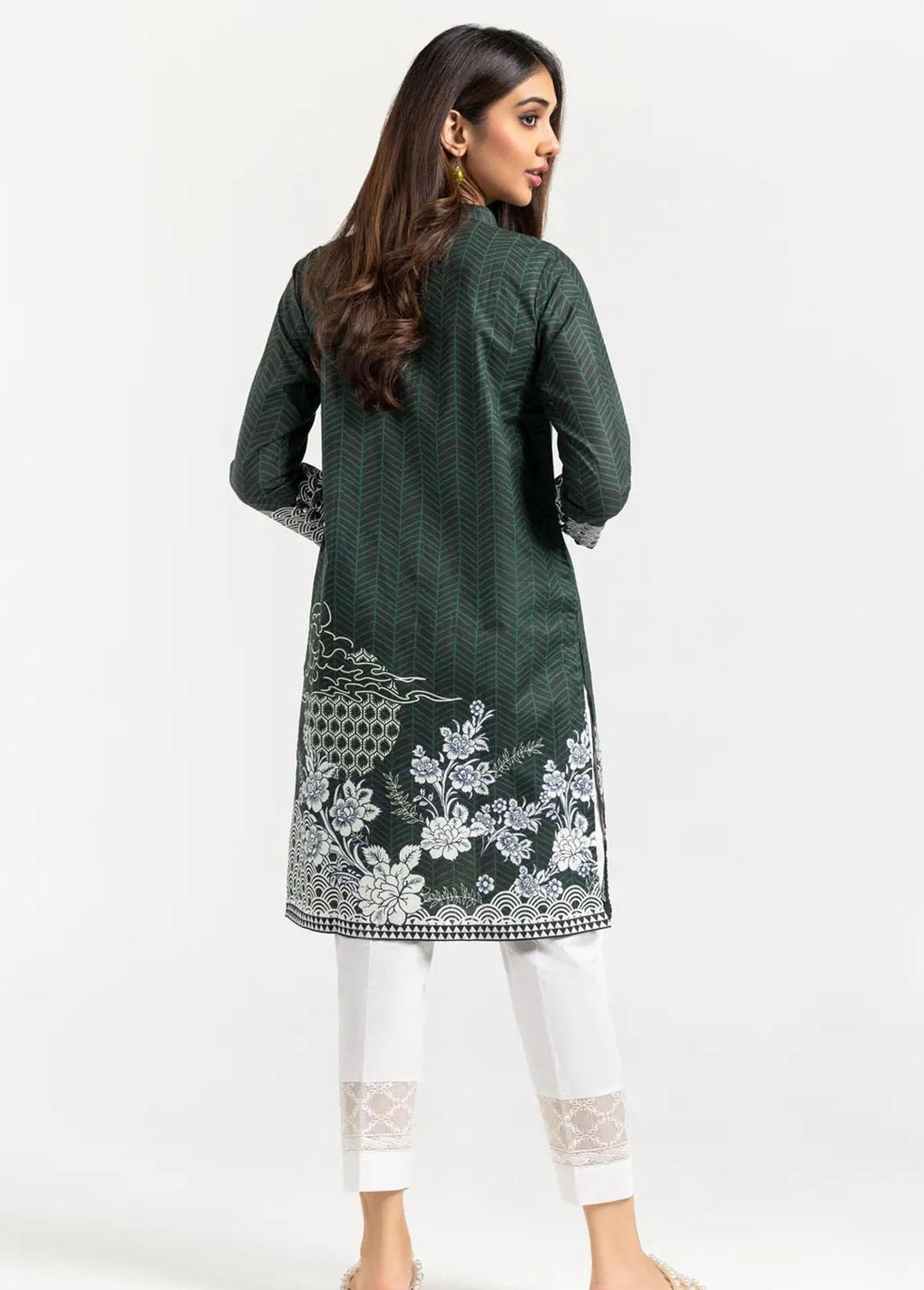 Gul Ahmed Pret Printed Cambric Shirt GA21P WGK-LWS-DP-431