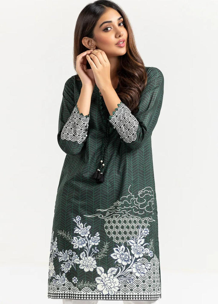 Gul Ahmed Pret Printed Cambric Shirt GA21P WGK-LWS-DP-431