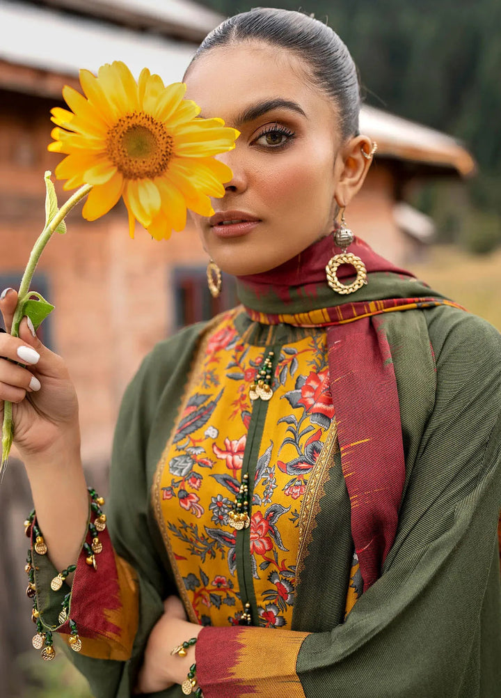 Gul Ahmed Printed Cotail Suits Unstitched 3 Piece GA24UW CV-42008 - Winter Collection