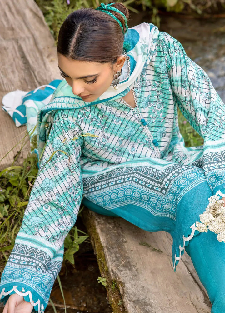 Gul Ahmed Printed Karandi Suits Unstitched 3 Piece GA24UW AY-42003 - Winter Collection
