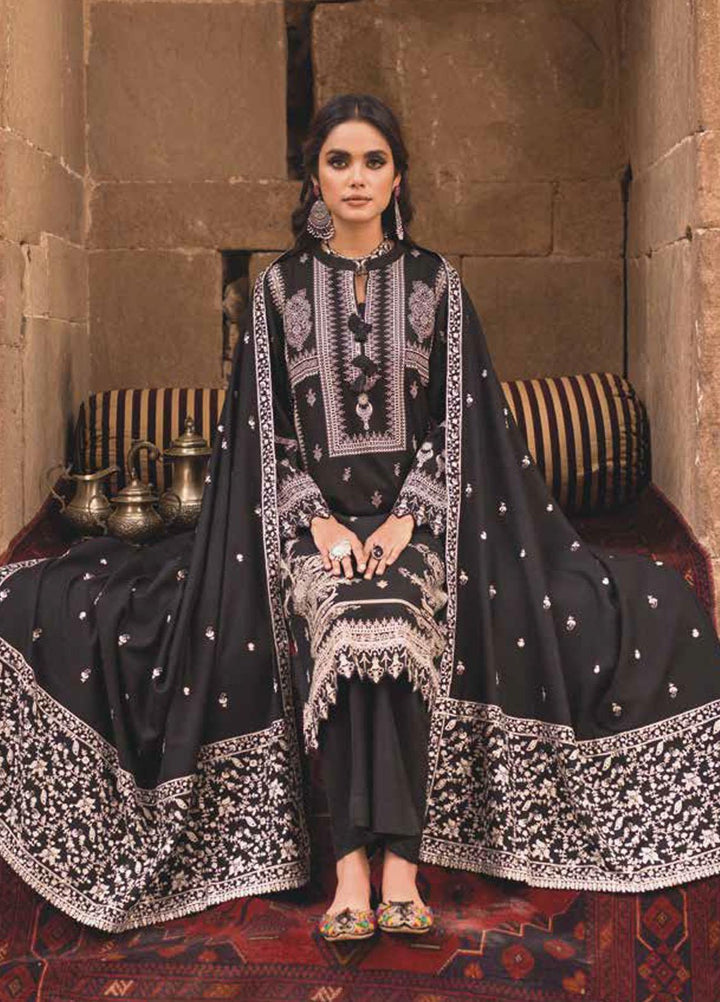 Gul Ahmed Embroidered Pashmina Suits Unstitched 3 Piece GA21JL AP-12061 - Winter Collection