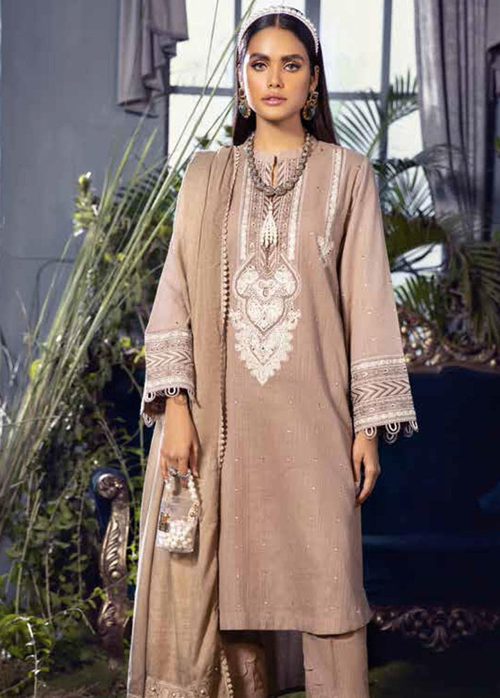 Pure Joy of Winter By Gul Ahmed Embroidered Khaddar Suits Unstitched 3 Piece GA22PJ AP-12026 - Winter Collection
