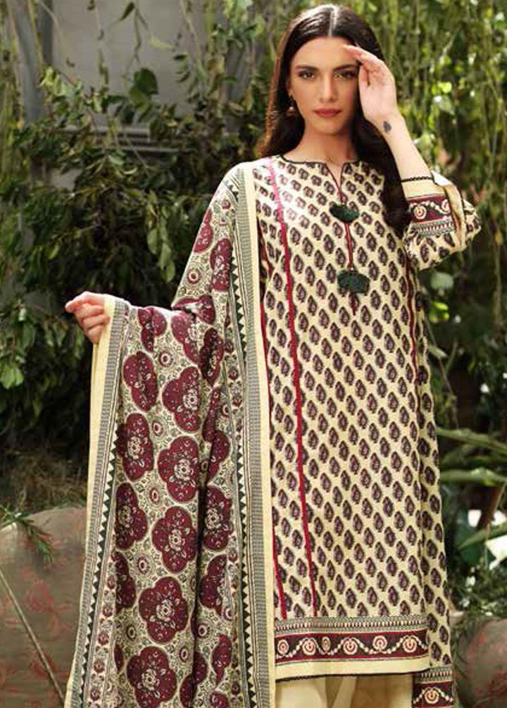 Pure Joy of Winter By Gul Ahmed Printed Karandi Suits Unstitched 3 Piece GA22PJ AY-12027 A - Winter Collection