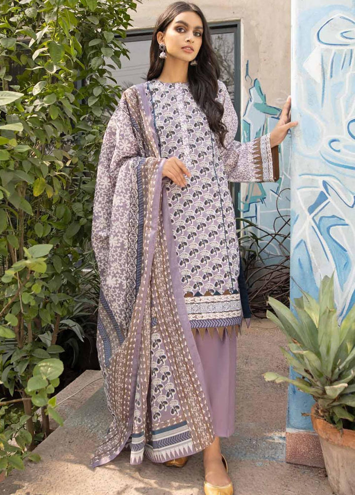 Rang Angan By Gul Ahmed Printed Lawn Suits Unstitched 3 Piece GA21RA CL-1260 B - Summer Collection