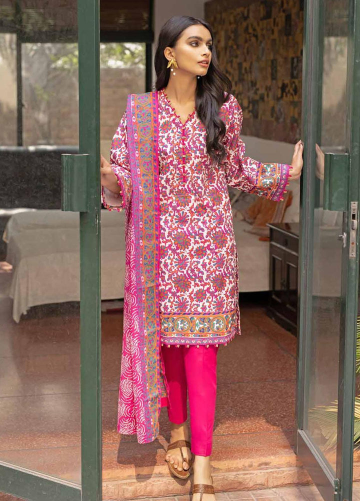 Rang Angan By Gul Ahmed Printed Lawn Suits Unstitched 3 Piece GA21RA CL-1264 A - Summer Collection