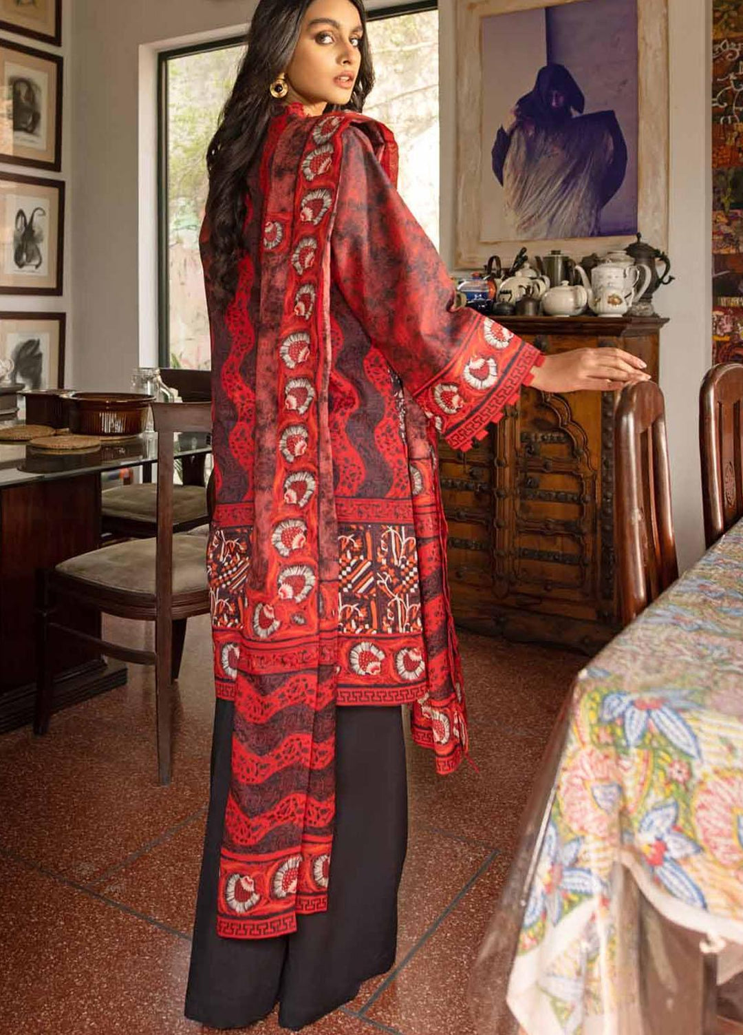 Rang Angan By Gul Ahmed Printed Lawn Suits Unstitched 3 Piece GA21RA CL-1269 A - Summer Collection
