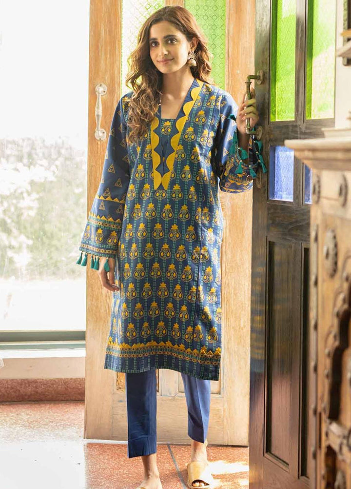 Rang Angan By Gul Ahmed Printed Lawn Suits Unstitched 2 Piece GA21RA TL-326 B - Summer Collection