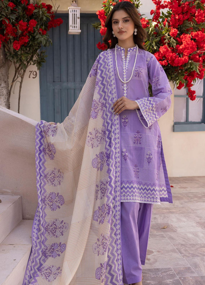 Gul Ahmed Printed Lawn Suits Unstitched 3 Piece GA23SF CL32381-B - Summer Collection