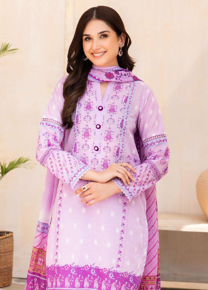 Gul Ahmed Printed Lawn Suits Unstitched 3 Piece GA23SF CL32490-A - Summer Collection