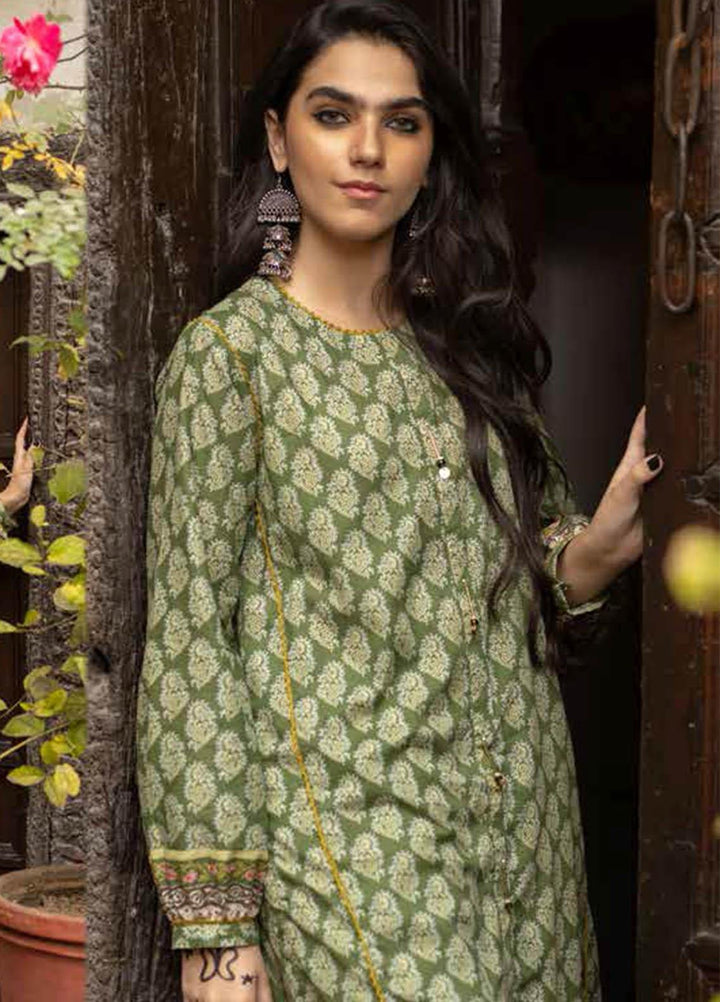 Gul Ahmed Printed Lawn  Unstitched Kurties GA21VG SL 969-A - Summer Collection