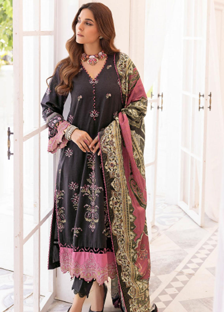 Gul Ahmed Embroidered Pashmina Suits Unstitched 3 Piece GA23WB AP 32028 - Winter Collection