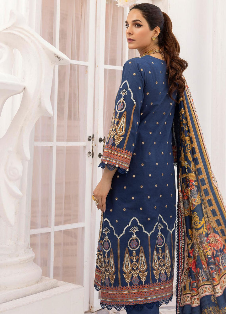 Gul Ahmed Embroidered Zari Suits Unstitched 3 Piece GA23WB AP 32033 - Winter Collection