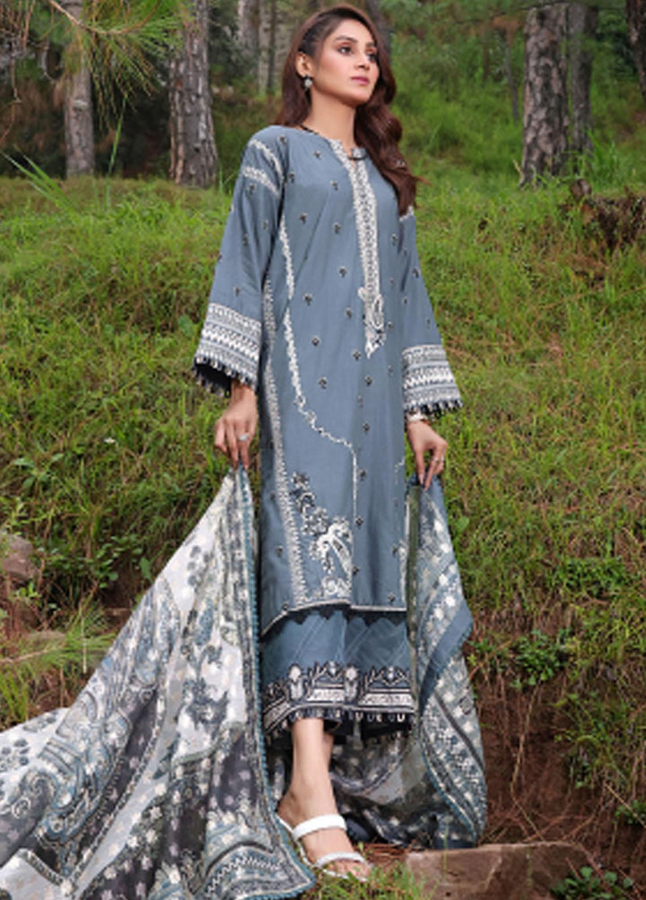 Gul Ahmed Embroidered Jacquard Suits Unstitched 3 Piece GA23WB MJ 32067 - Winter Collection