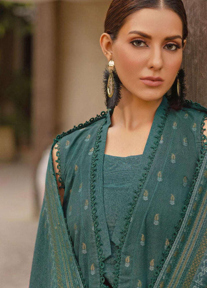 Gul Ahmed Embroidered Karandi Suits Unstitched 3 Piece GA23WB MJ 32068 - Winter Collection