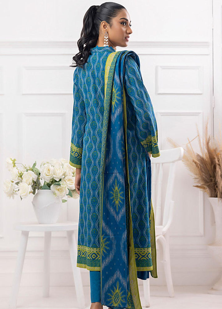 Gul Ahmed Embroidered Dhanak Suits Unstitched 3 Piece GA23WB WNS 32205 A - Winter Collection