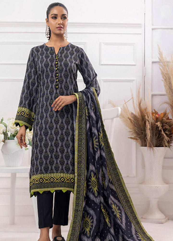 Gul Ahmed Embroidered Dhanak Suits Unstitched 3 Piece GA23WB WNS 32205 B - Winter Collection