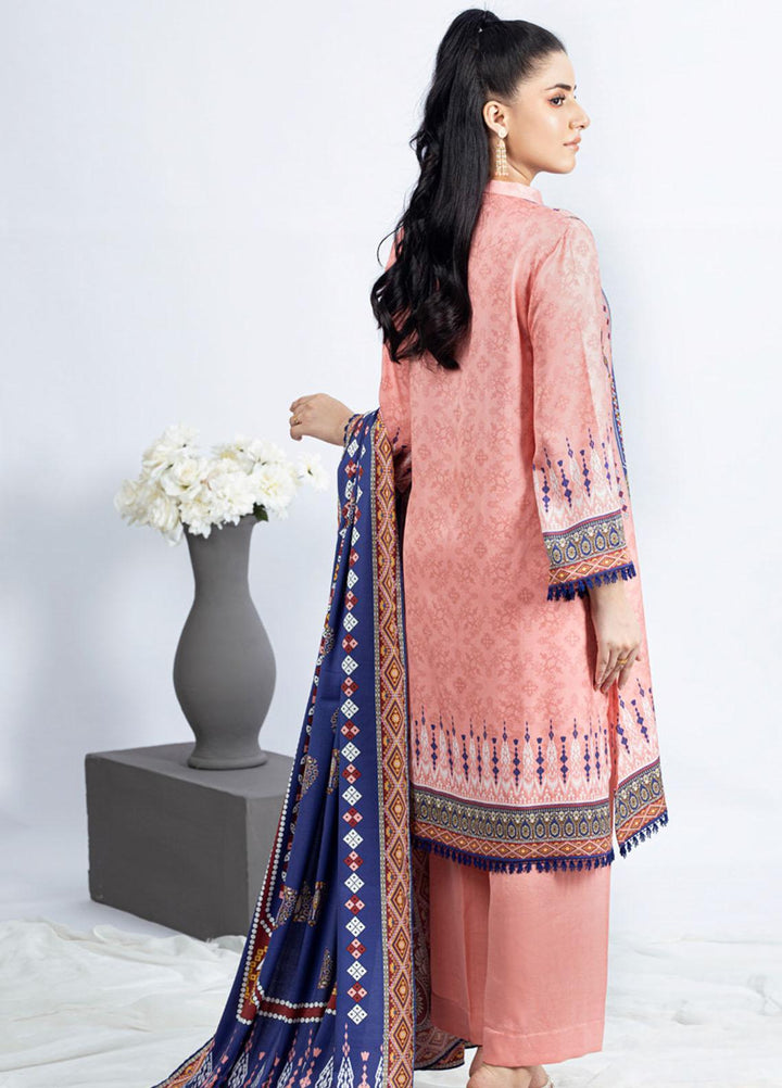 Gul Ahmed Embroidered Cotail Suits Unstitched 3 Piece GA23WB WNS 32251 B - Winter Collection